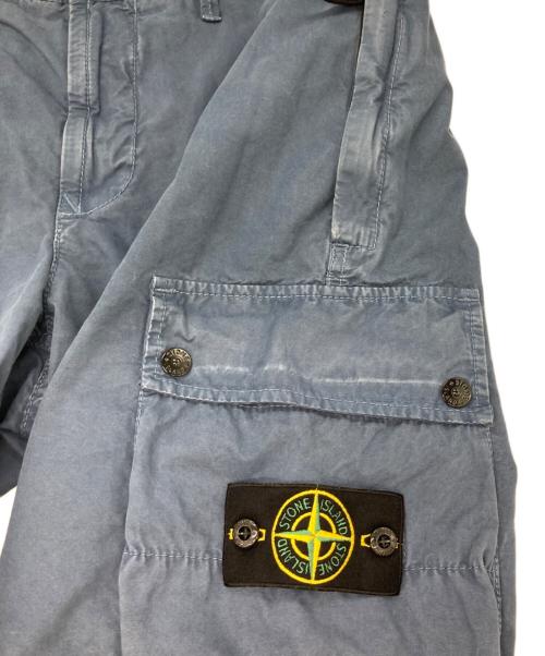 STONE ISLAND（ストーンアイランド）STONE ISLAND (ストーンアイランド) カーゴショートパンツ ネイビー サイズ:32の古着・服飾アイテム