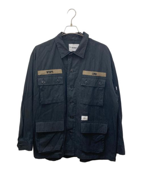 WTAPS（ダブルタップス）WTAPS (ダブルタップス) JUNGLE LS 01 / SHIRT ブラック サイズ:3の古着・服飾アイテム