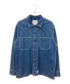 WTAPSダブルタップス）の古着「MINE LS/SHIRT」｜ブルー