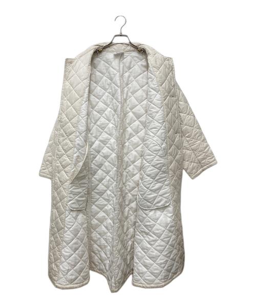 Yarmo（ヤーモ）Yarmo (ヤーモ) Quilting Lab Coat ホワイト サイズ:表記なしの古着・服飾アイテム