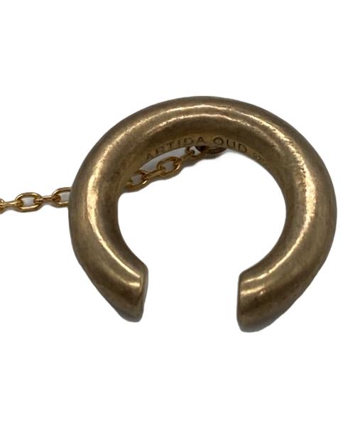 ARTIDA OUD（アルティーダ ウォード）ARTIDA OUD (アルティーダ ウォード) オーガニック ダブル チェーン イヤーカフ ゴールドの古着・服飾アイテム