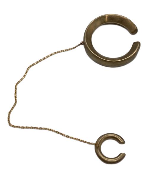 ARTIDA OUD（アルティーダ ウォード）ARTIDA OUD (アルティーダ ウォード) オーガニック ダブル チェーン イヤーカフ ゴールドの古着・服飾アイテム