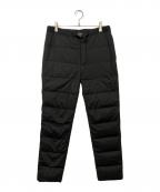 YOSOOU×BEAMS Lightsヨソオウ×ビームスライト）の古着「別注スタイリッシュ ダウンパンツ」｜ブラック