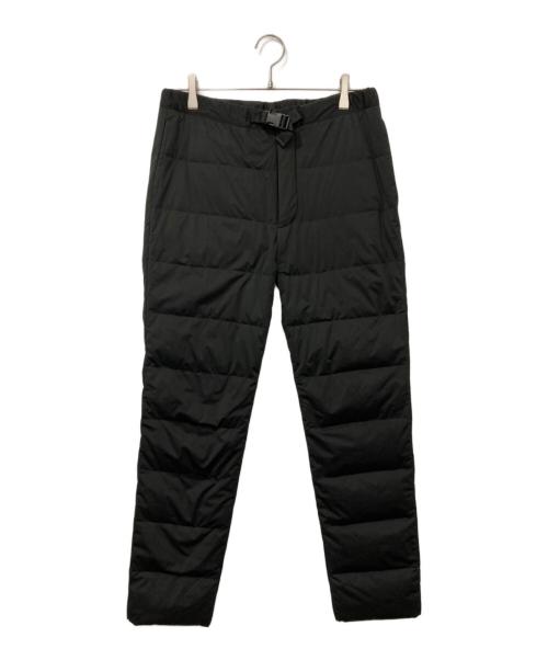 YOSOOU（ヨソオウ）YOSOOU (ヨソオウ) BEAMS Lights (ビームスライト) 別注スタイリッシュ ダウンパンツ ブラック サイズ:Mの古着・服飾アイテム