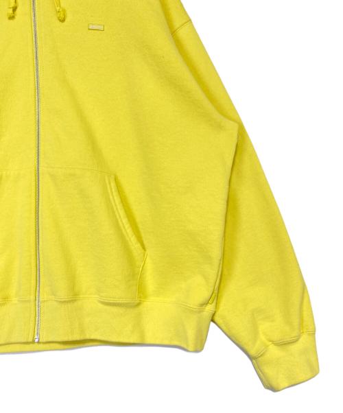 SUPREME（シュプリーム）SUPREME (シュプリーム) Small Box Zip Up Hooded Sweatshirt イエロー サイズ:XLの古着・服飾アイテム