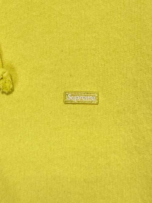 SUPREME（シュプリーム）SUPREME (シュプリーム) Small Box Zip Up Hooded Sweatshirt イエロー サイズ:XLの古着・服飾アイテム