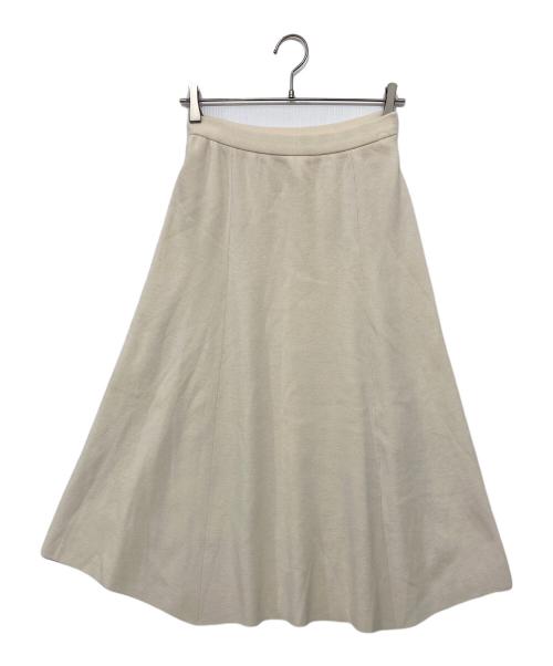 MUSE de Deuxieme Classe（ミューズ ドゥーズィエム クラス）MUSE de Deuxieme Classe (ミューズ ドゥーズィエム クラス) Heartrich フレアスカート/ハートリッチ　フレアスカート アイボリー サイズ:FREEの古着・服飾アイテム