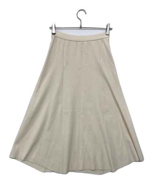 MUSE de Deuxieme Classe（ミューズ ドゥーズィエム クラス）MUSE de Deuxieme Classe (ミューズ ドゥーズィエム クラス) Heartrich フレアスカート/ハートリッチ　フレアスカート アイボリー サイズ:FREEの古着・服飾アイテム