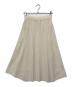 MUSE de Deuxieme Classe（ミューズ ドゥーズィエム クラス）の古着「Heartrich フレアスカート/ハートリッチ　フレアスカート」｜アイボリー
