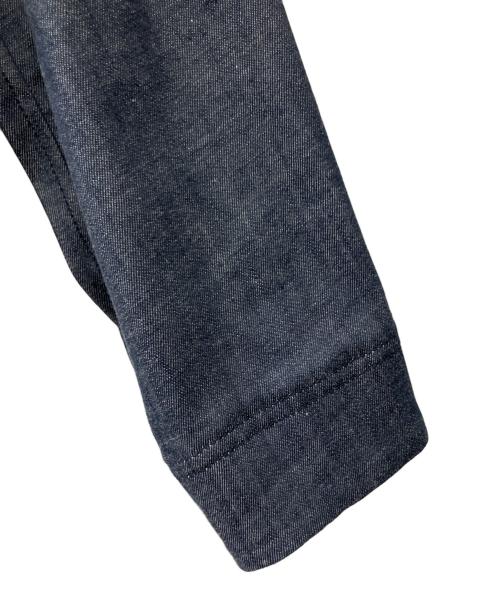 LOHEN（ローヘン）LOHEN (ローヘン) クロップドシャツカラーブルゾン インディゴ サイズ:Fの古着・服飾アイテム