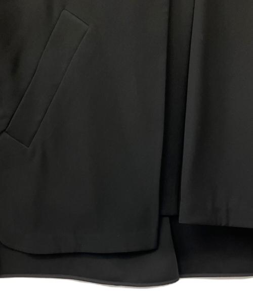 ENFOLD（エンフォルド）ENFOLD (エンフォルド) ASYMMETRY－JACKET ブラック サイズ:36の古着・服飾アイテム