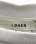 中古・古着 LOHEN (ローヘン) ボキシーラインビックロンT ホワイト サイズ:SIZE Free 未使用品：9000円