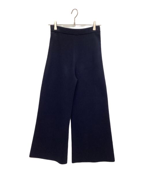 Cruciani（クルチアーニ）CRUCIANI (クルチアーニ) ミラノリブワイドパンツ ネイビー サイズ:38の古着・服飾アイテム