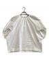 DRAWER（ドゥロワー）の古着「ギャザードルマンカットソー」｜ホワイト