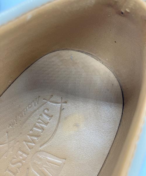 J.M.WESTON（ジェイエムウエストン）J.M.WESTON (ジェイエムウエストン) パテント シグニチャーローファー ベージュ サイズ:2Dの古着・服飾アイテム