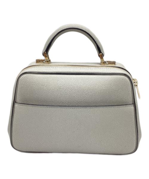Valextra（ヴァレクストラ）Valextra (ヴァレクストラ) ショルダーバッグ グレーの古着・服飾アイテム