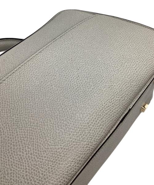 Valextra（ヴァレクストラ）Valextra (ヴァレクストラ) ショルダーバッグ グレーの古着・服飾アイテム