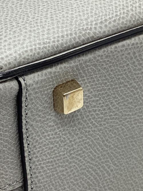 Valextra（ヴァレクストラ）Valextra (ヴァレクストラ) ショルダーバッグ グレーの古着・服飾アイテム