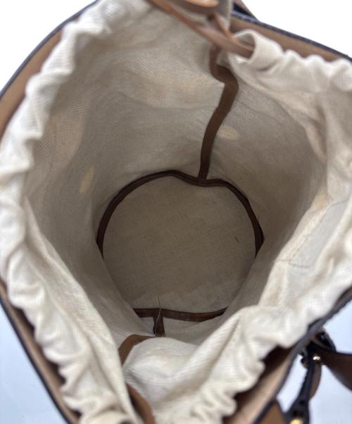 J&M DAVIDSON（ジェイ＆エム デヴィッドソン）J&M DAVIDSON (ジェイ＆エム デヴィッドソン) ワンショルダーバッグ ブラウンの古着・服飾アイテム