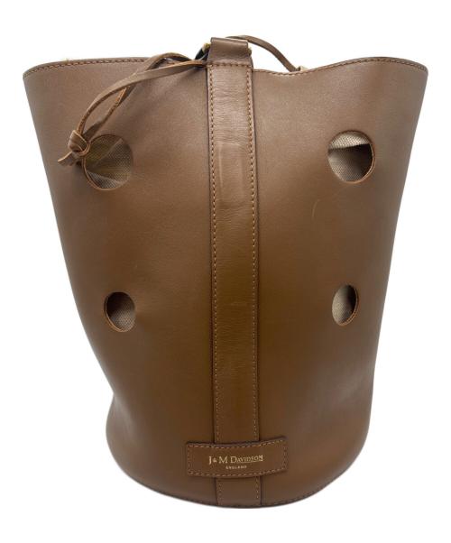 J&M DAVIDSON（ジェイ＆エム デヴィッドソン）J&M DAVIDSON (ジェイ＆エム デヴィッドソン) ワンショルダーバッグ ブラウンの古着・服飾アイテム