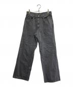 ATTISESSIONアティセッション）の古着「デニムパンツ」｜グレー