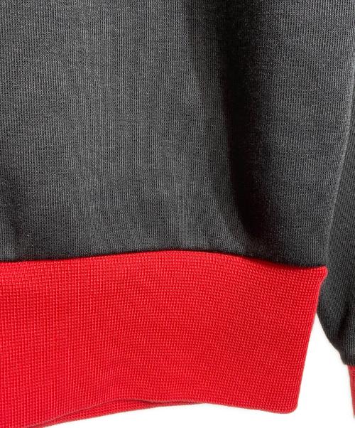 POLO RALPH LAUREN（ポロ・ラルフローレン）POLO RALPH LAUREN (ポロ・ラルフローレン) ダブルニットPウィングロゴスウェットシャツ ブラック サイズ:Sの古着・服飾アイテム