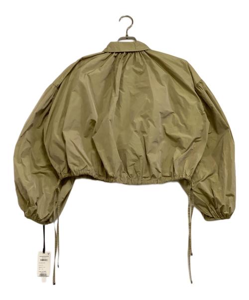 Diagram（ダイアグラム）Diagram (ダイアグラム) タフタギャザーシャツ ベージュ サイズ:36の古着・服飾アイテム