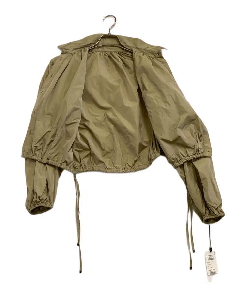 Diagram（ダイアグラム）Diagram (ダイアグラム) タフタギャザーシャツ ベージュ サイズ:36の古着・服飾アイテム