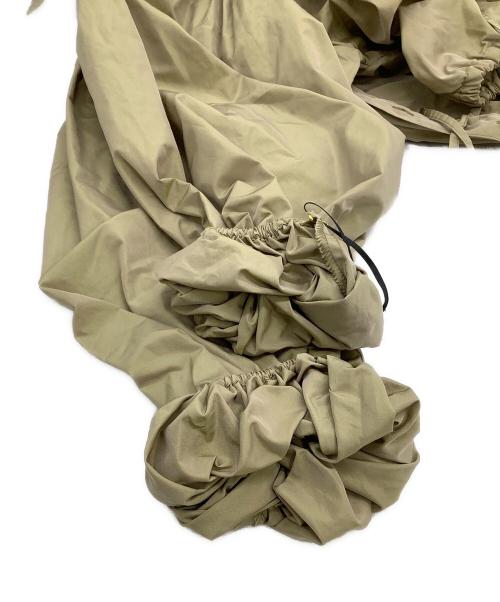 Diagram（ダイアグラム）Diagram (ダイアグラム) タフタギャザーシャツ ベージュ サイズ:36の古着・服飾アイテム