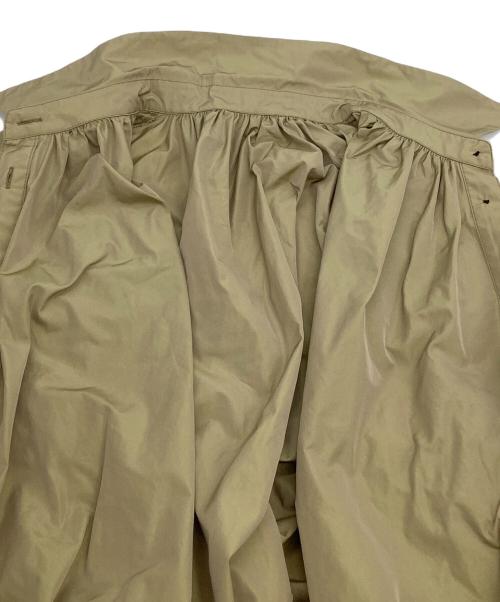 Diagram（ダイアグラム）Diagram (ダイアグラム) タフタギャザーシャツ ベージュ サイズ:36の古着・服飾アイテム