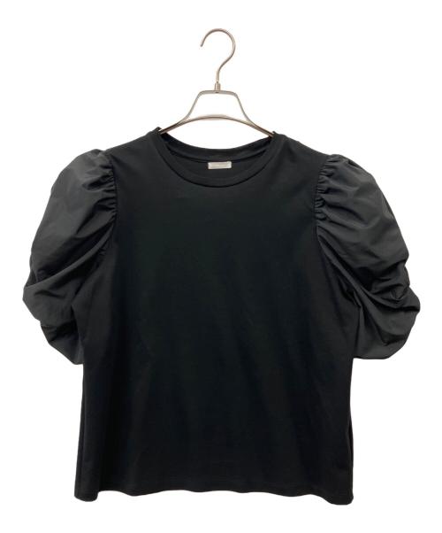 LIten（リテン）LIten (リテン) バブルスリーブTシャツ ブラック サイズ:F　の古着・服飾アイテム