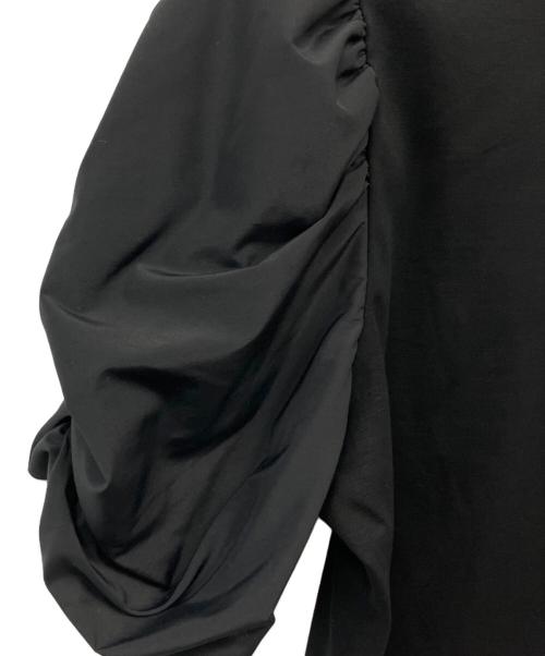 LIten（リテン）LIten (リテン) バブルスリーブTシャツ ブラック サイズ:F　の古着・服飾アイテム