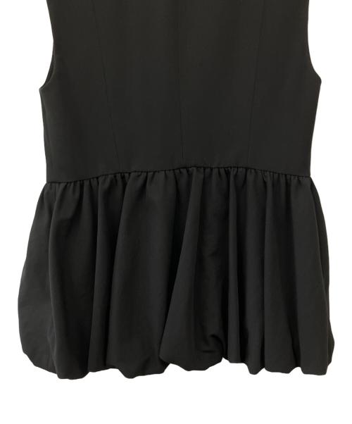 Rirandture（リランドチュール）Rirandture (リランドチュール) ペプラムバルーンジレ ブラック サイズ:2の古着・服飾アイテム