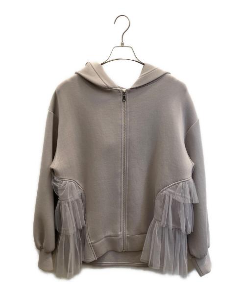 8va alta（オッターヴァ アルタ）8va alta (オッターヴァ アルタ) ジップパーカー グレー サイズ:フリーの古着・服飾アイテム