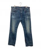 RRLダブルアールエル）の古着「デニムパンツ」｜ブルー