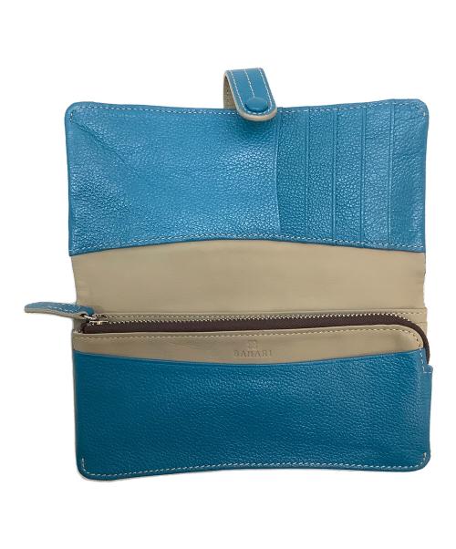 BAHARI（バハリ）BAHARI (バハリ) 長財布 ブルーの古着・服飾アイテム