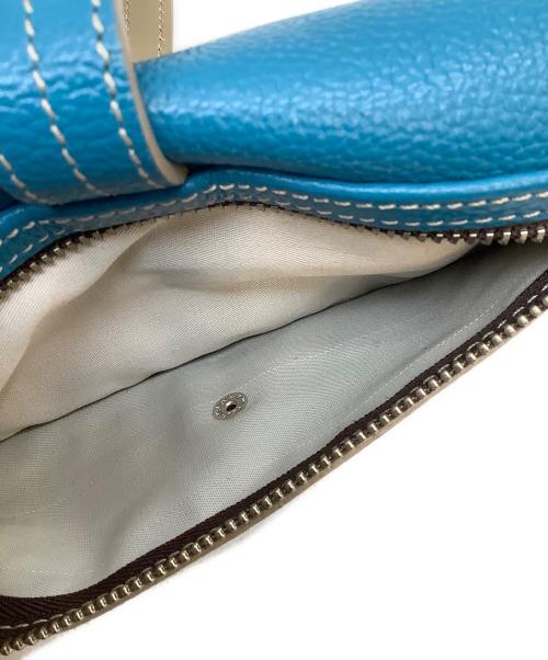 BAHARI（バハリ）BAHARI (バハリ) 長財布 ブルーの古着・服飾アイテム