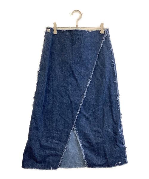 SIMON MILLER（サイモンミラー）SIMON MILLER (サイモンミラー) デニムラップスカート インディゴ サイズ:Oの古着・服飾アイテム