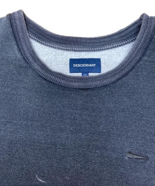 DESCENDANT（ディセンダント）DESCENDANT (ディセンダント) クルーネックスウェット グレー サイズ:SIZE 1の古着・服飾アイテム