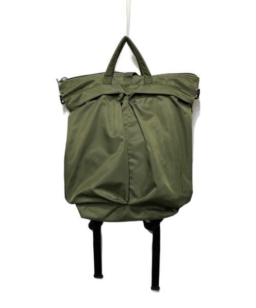 F/CE.（エフシーイー）F/CE. (エフシーイー) リサイクルツイルヘルメットバッグ カーキの古着・服飾アイテム