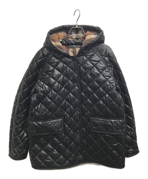 BURBERRY（バーバリー）BURBERRY (バーバリー) キルティングジャケット ブラック サイズ:Mの古着・服飾アイテム