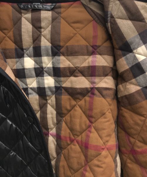 BURBERRY（バーバリー）BURBERRY (バーバリー) キルティングジャケット ブラック サイズ:Mの古着・服飾アイテム