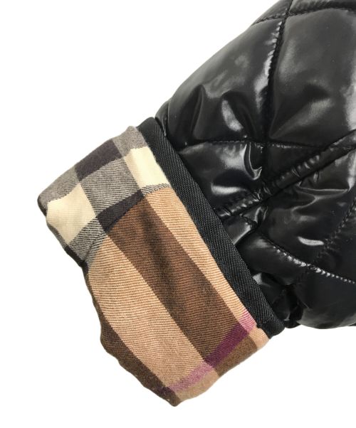 BURBERRY（バーバリー）BURBERRY (バーバリー) キルティングジャケット ブラック サイズ:Mの古着・服飾アイテム