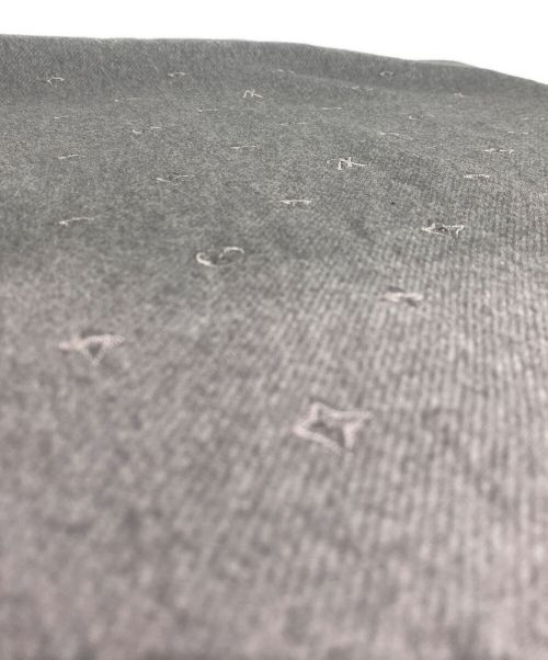 LOUIS VUITTON（ルイ ヴィトン）LOUIS VUITTON (ルイ ヴィトン) シルクカシミヤストール グレー サイズ:-の古着・服飾アイテム