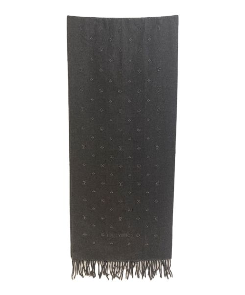 LOUIS VUITTON（ルイ ヴィトン）LOUIS VUITTON (ルイ ヴィトン) シルクカシミヤストール グレー サイズ:-の古着・服飾アイテム