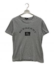 BURBERRY LONDON（バーバリーロンドン）の古着「プリントTシャツ」｜グレー