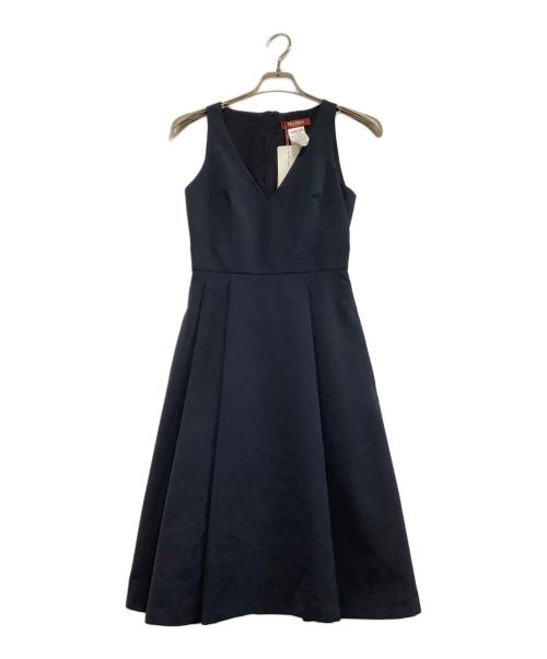 Max Mara Studio（マックスマーラ ストゥディオ）Max Mara Studio (マックスマーラ ストゥディオ) ノースリーブワンピース ネイビー サイズ:34 未使用品の古着・服飾アイテム