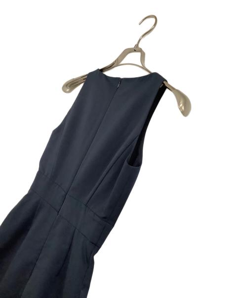 Max Mara Studio（マックスマーラ ストゥディオ）Max Mara Studio (マックスマーラ ストゥディオ) ノースリーブワンピース ネイビー サイズ:34 未使用品の古着・服飾アイテム