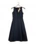 Max Mara Studio（マックスマーラ ストゥディオ）の古着「ノースリーブワンピース」｜ネイビー