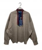 KOLORカラー）の古着「ウール混ニット」｜ブラウン